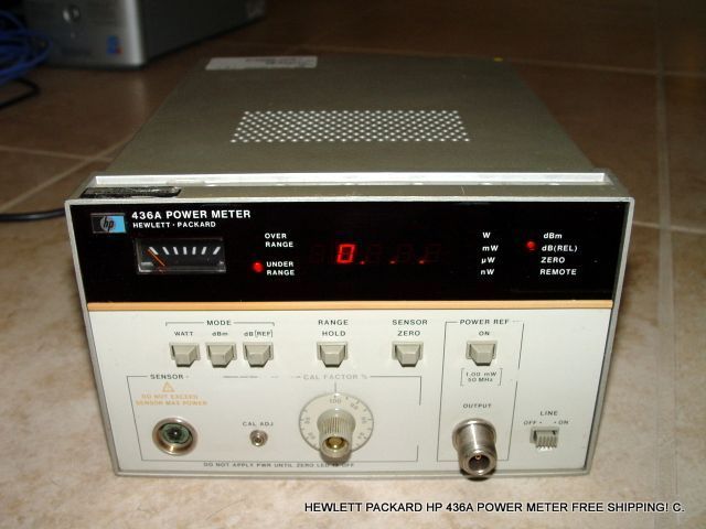 Mikrofalowy miernik mocy w.cz. HP-436A